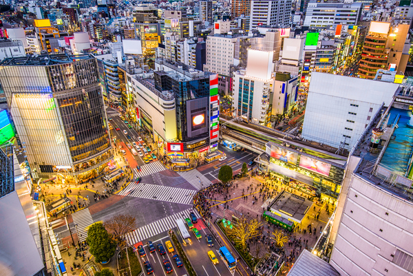 渋谷、東京、日本