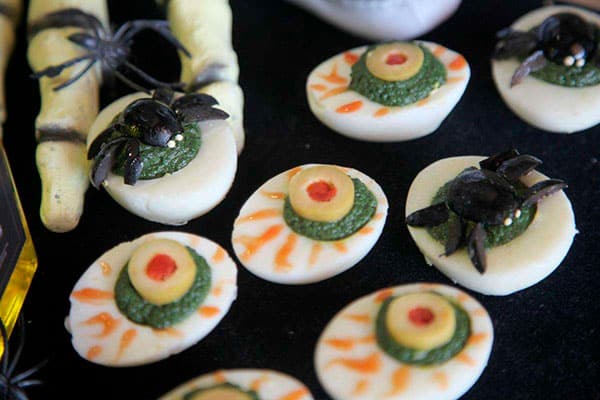 ハロウィンのデビルドエッグ
