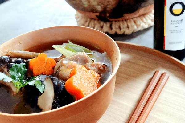 お出汁とオリーブオイルは最高のコンビ
