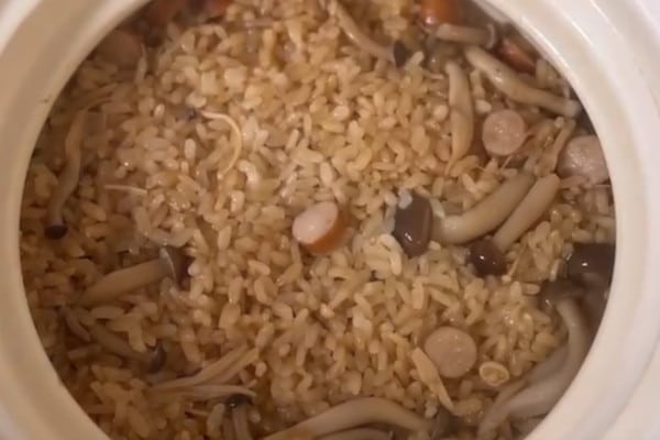 スペイン産オリーブオイルの炊き込みご飯